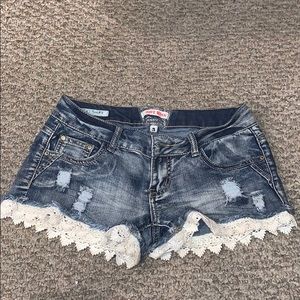 Jean shorts